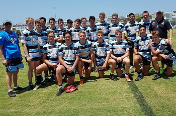 Cronulla SHARKS Harold Matthews Cup TRIAL v Knights TeamPhoto (Photo : steve montgomery / OurFootyTeam.com)