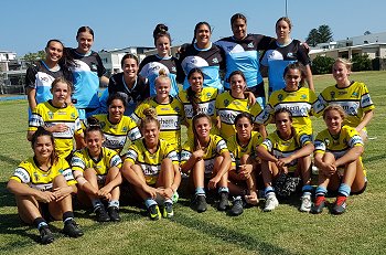 Cronulla SHARKS U18 Tarsha Gale Cup 2019 Trial v Knights TeamPhoto (Photo : steve montgomery / OurFootyTeam.com)