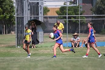 Knights v Sharks U18 Tarsha Gale Cup Girls Rugby League Action (Photo : steve montgomery / OurFootyTeam.com)