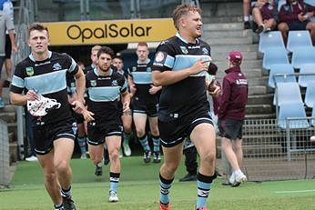 Cronulla - Sutherland Sharks u20s v Manly SeaEagles Trial Match Sat 23 Feb Action (Photo : steve montgomery / OurFootyTeam.com)