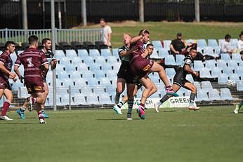 Cronulla - Sutherland Sharks u20s v Manly SeaEagles Trial Match Sat 23 rd February Action (Photo : steve montgomery / OurFootyTeam.com)