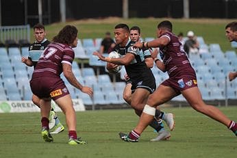 Cronulla Sharks u20s v Manly SeaEagles Trial Match Sat 23 Feb Action (Photo : steve montgomery / OurFootyTeam.com)