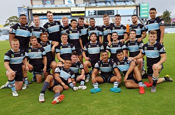 Cronulla - Sutherland Sharks U20s TRIAL v Manly Team Photo (Photo : steve montgomery / OurFootyTeam.com)