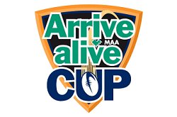 Arrive alive Cup logo