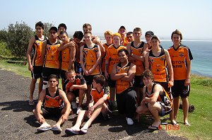 Tigers enjoy a great day at Byron Bay 