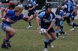 Aquinas Colts on the charge