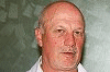 Harold Matthews Coach Kevin Nicholls, congratulates outstanding fullback Beven De Vries,