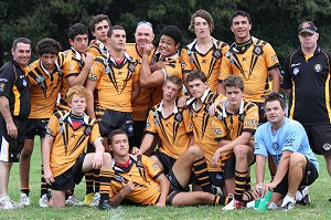 Balmain Tigers at the HMC u16's Se7ens Round Robin Comp (Photo's : ourfooty media)