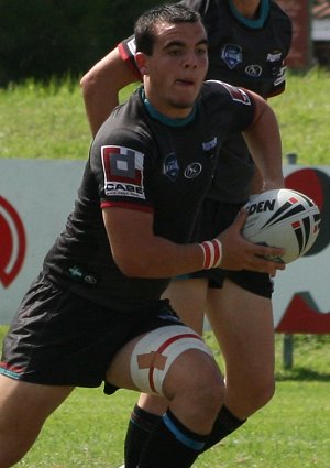 Reece Regan runs at the Dragons - St. George Dragons v Penrith Panthers Rnd 7 Harold Matthew's Cup ACTioN (Photo's : ourfooty media)