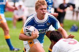 Gold Coast Titans Vs St. George Dragons SG Ball rnd 2 action