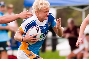 Gold Coast Titans Vs St. George Dragons SG Ball rnd 2 action