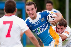 Gold Coast Titans Vs St. George Dragons SG Ball rnd 2 action