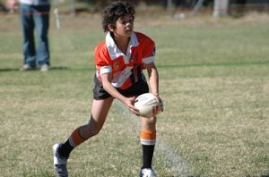 Jac Harmon will play a crucial role for the Tigers in the under 11s’ grand final on Saturday.