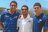 Three of a kind: Albert Kelly, Mal Webster and Adrian Davis have made a smooth transition from the country to the city.