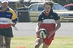 Samuel Muller in the Under 15 grand final against Dubbo Blues