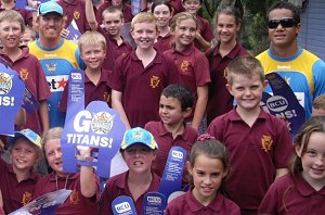 Titans Spread The Word In Coffs Harbour