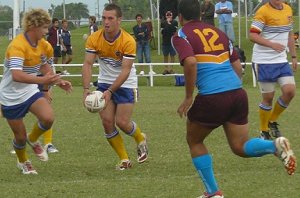 Ryan Miller in action for sunshine coast v south coast