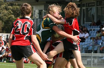 2010 Michael Buettner Shield - Endeavour SHS v Hunter SHS - Grand Final ACTION (photo's : ourfootymedia) 