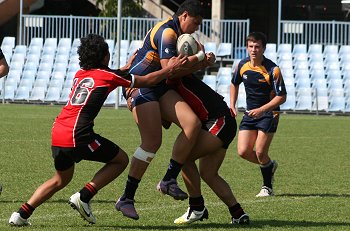 Chase Stanley Cup Grand Final - Endeavour SHS v Westfields action (photo' : ourfootymedia) 