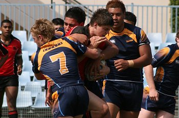 Chase Stanley Cup Grand Final - Endeavour SHS v Westfields action (photo' : ourfootymedia) 