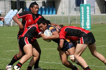 Chase Stanley Cup Grand Final - Endeavour SHS v Westfields action (photo' : ourfootymedia) 
