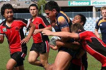 Chase Stanley Cup Grand Final - Endeavour SHS v Westfields action (photo' : ourfootymedia) 
