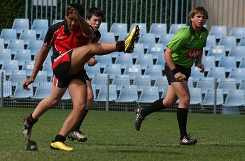 Chase Stanley Cup Grand Final - Endeavour SHS v Westfields action (photo' : ourfootymedia) 