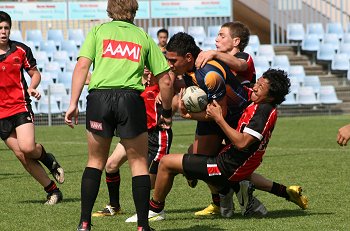 Chase Stanley Cup Grand Final - Endeavour SHS v Westfields action (photo' : ourfootymedia) 