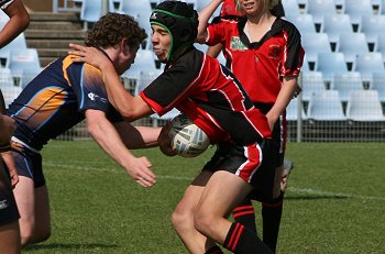 Chase Stanley Cup Grand Final - Endeavour SHS v Westfields action (photo' : ourfootymedia) 