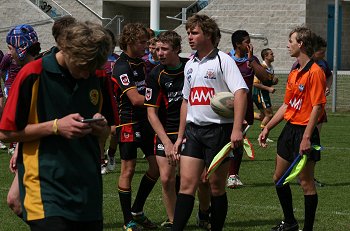 Chase Stanley Cup - Illawarra SHS v The HILLS SHS action (photo : ourfootymedia) 