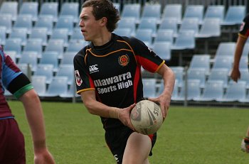 Chase Stanley Cup - Illawarra SHS v The HILLS SHS action (photo : ourfootymedia) 