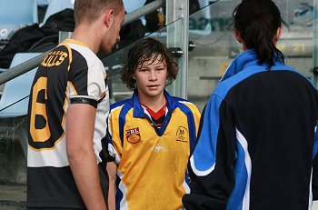 Captains have a toss b4 the Buckley Shield Grand Final (Photo's : Steve Montgomery / OurFootyTeam.com)