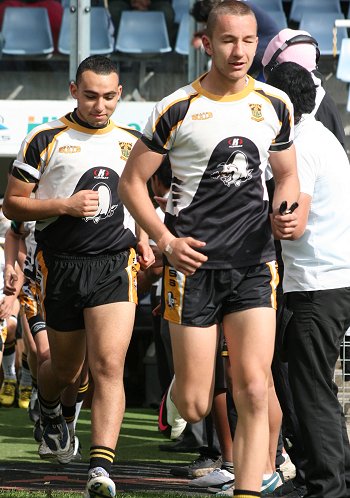 2010 Buckley Shield Grand Final - Bass HS v Brisbane Waters HS action (Photo's : Steve Montgomery / OurFootyTeam.com)