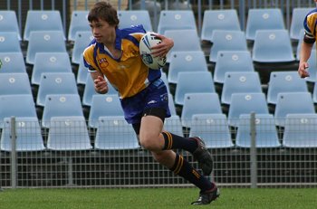 Bass HS v Brisbane Waters HS 2010 Buckley Shield Grand Final action (Photo's : ourfootymedia)