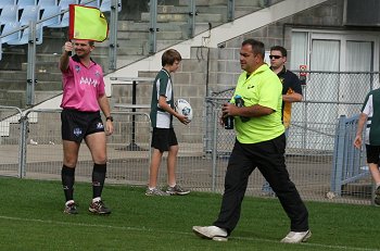 Bass HS v Brisbane Waters HS 2010 Buckley Shield Grand Final action (Photo's : ourfootymedia)