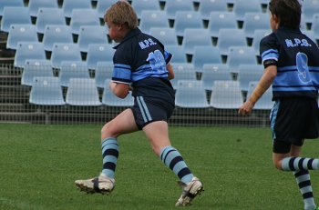 NSWPSSA CLASSIC SHIELD Grand Final Action Muswellbrook PS v Sth Wagga PS @ Shark Park (Photo : ourfootymedia)