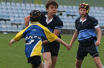 NSWPSSA CLASSIC SHIELD Grand Final Action Muswellbrook PS v Sth Wagga PS @ Shark Park (Photo : ourfootymedia)