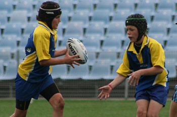 NSWPSSA CLASSIC SHIELD Grand Final Action Muswellbrook PS v Sth Wagga PS @ Shark Park (Photo : ourfootymedia)