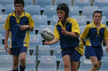 NSWPSSA CLASSIC SHIELD Grand Final Action Muswellbrook PS v Sth Wagga PS @ Shark Park (Photo : ourfootymedia)