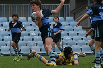 NSWPSSA CLASSIC SHIELD Grand Final Action Muswellbrook PS v Sth Wagga PS @ Shark Park (Photo : ourfootymedia)