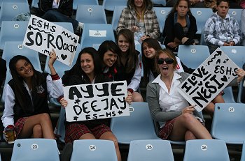 NSWCHS UNI SHIELD Grand Final Endeavour SHS v Bass HS action (Photo's : ourfootymedia)