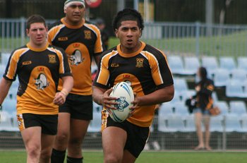 NSWCHS UNI SHIELD Grand Final Endeavour SHS v Bass HS action (Photo's : ourfootymedia)