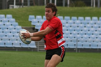 NSWCHS UNI SHIELD Grand Final Endeavour SHS v Bass HS action (Photo's : ourfootymedia)