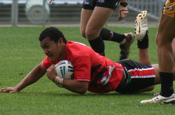 NSWCHS UNI SHIELD Grand Final Endeavour SHS v Bass HS action (Photo's : ourfootymedia)