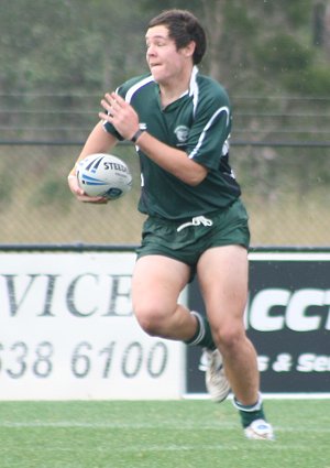 David Klemmer - Sydney WEST v Sydney SOUTH WEST CHS OPEN Trials action ( Photo : ourfootymedia)