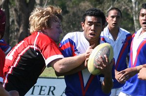 Sydney EAST v Sydney NORTH CHS OPEN Trials action ( Photo : ourfootymedia)