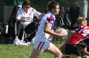 Sydney NORTH v Sydney EAST CHS UNDER 15's Trials action ( Photo : ourfootymedia)