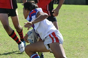 Sydney NORTH v Sydney EAST CHS UNDER 15's Trials action ( Photo : ourfootymedia)