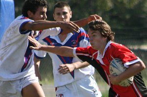 Sydney NORTH v Sydney EAST CHS UNDER 15's Trials action ( Photo : ourfootymedia)