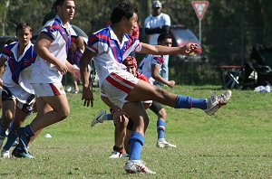 Sydney NORTH v Sydney EAST CHS UNDER 15's Trials action ( Photo : ourfootymedia)